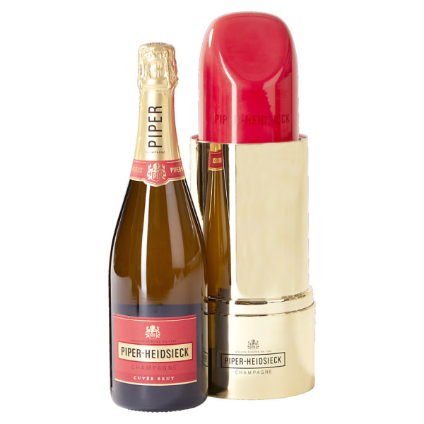 Piper Heidsieck - Cuvée Brut Lipstick Giftpack (0.75 ℓ)