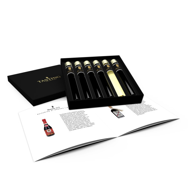 Balsamic Vinegar Tasting 6 Tubes in gift box