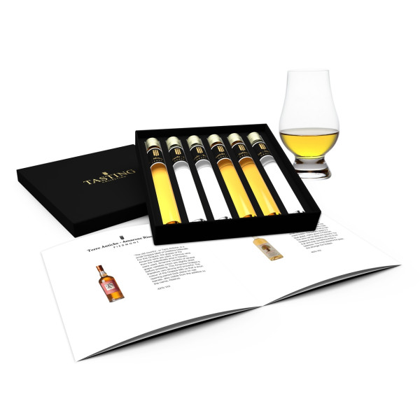 Grappa Tasting 6 Tubes in gift box