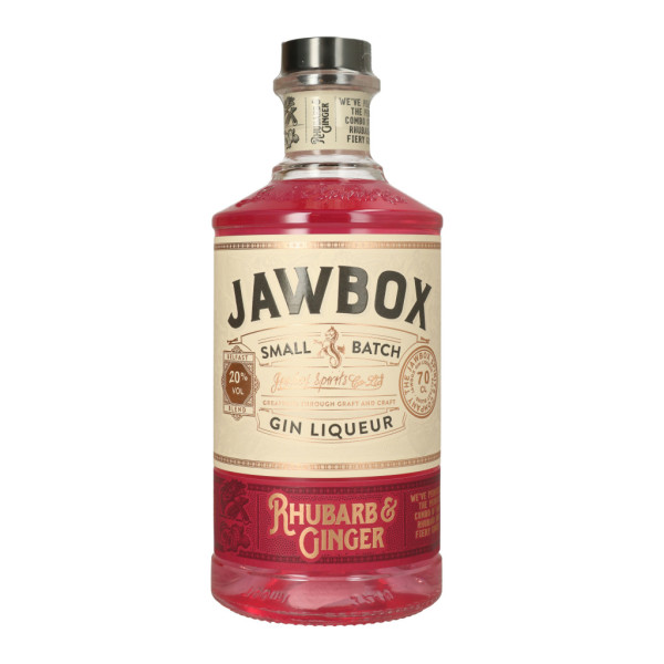 Jawbox Gin Liqueur - Rhubarb & Ginger