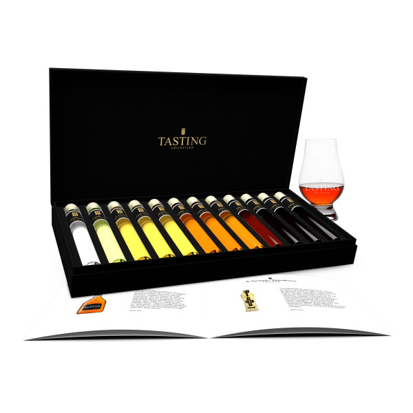 Likeur proeverij  Cadeau 12 Tubes in Luxe Cadeau Doos Boekje