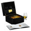 The Whisky Cabinet 6 Premium Whisky's in Luxe Houten Cabinet